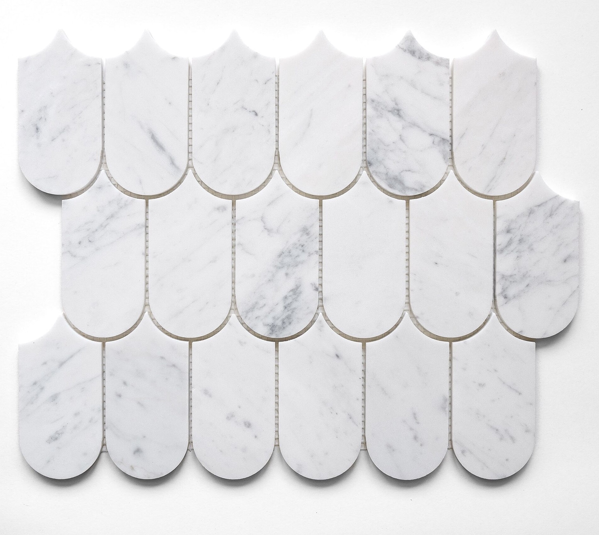 Asti White 31.5x26 Orro Mosaic
