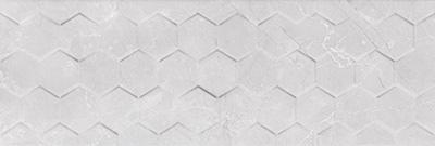 Braga White Hexagon Rett 25x75 Ceramika Konskie