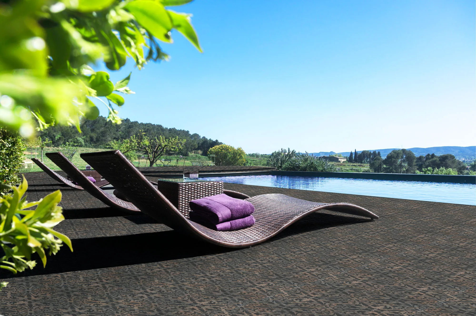 Terra Lava Grey 11,5x11,5 Nanda Tiles фото 3