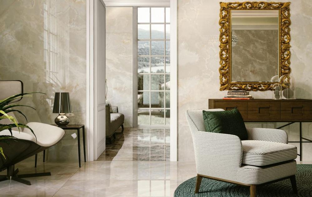 14310316 Onice Arancio Lucido 6mm 60x120 Casalgrande Padana