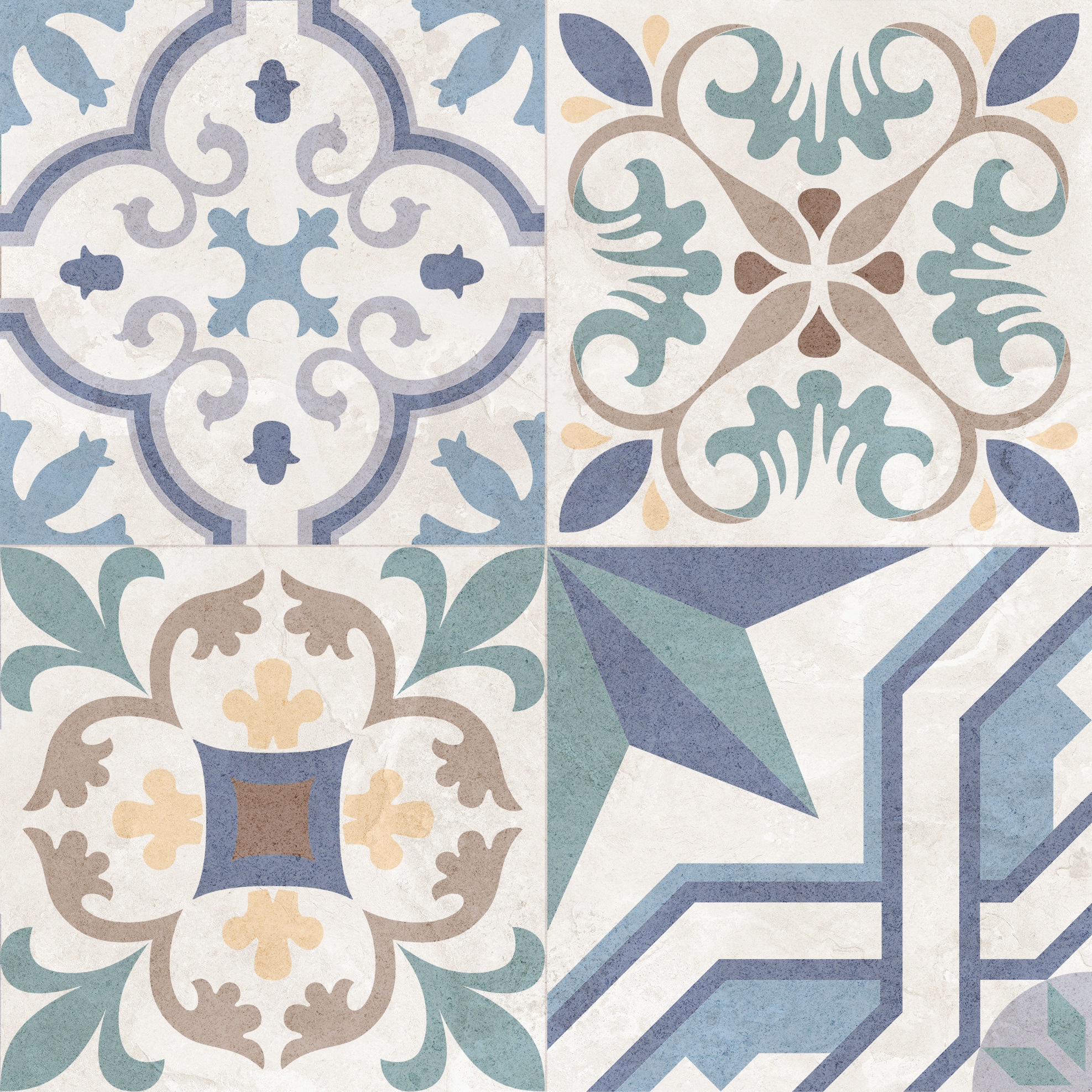 GT235VG Topaz Синий матовый 41,2x41,2 Global Tile