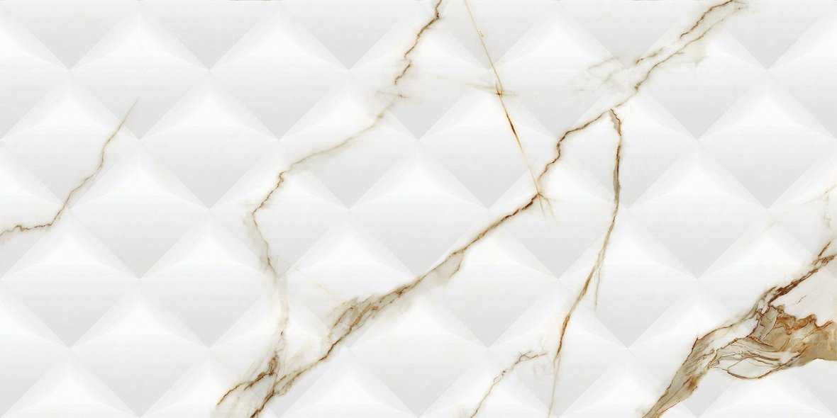 LE63063A-F50 Bianco Carrara Oro Monticulo Rectificado 30х60 Artecera