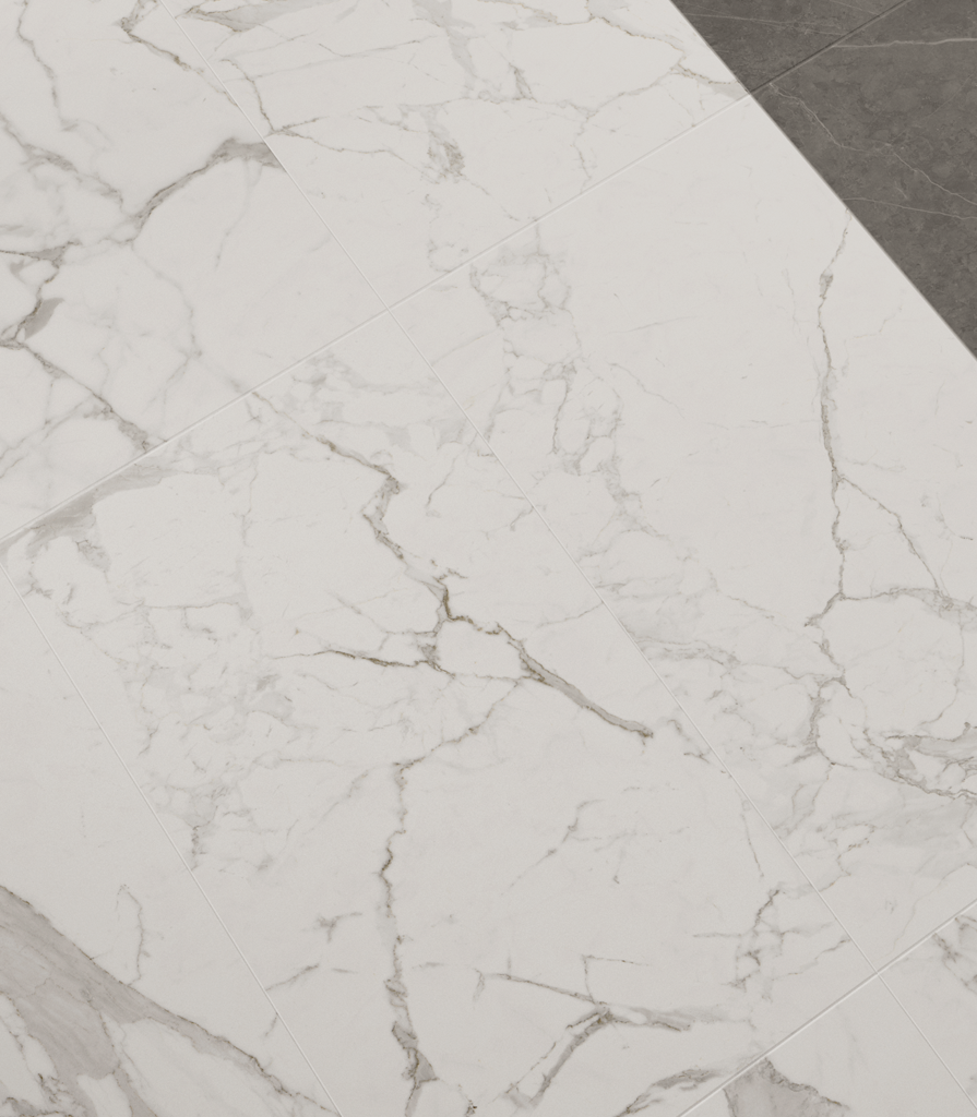 620070000634 Charme Evo Statuario Scalino Angolare Sinistro 33x60 Italon
