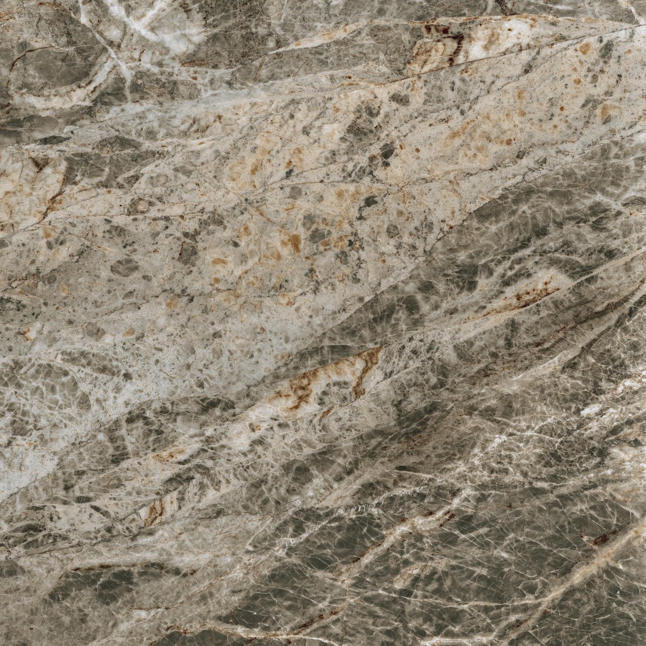 610015000702 F.d.M.Quark Breccia di Caravaggio Lapp Rett 80x80 Atlas Concorde Russia