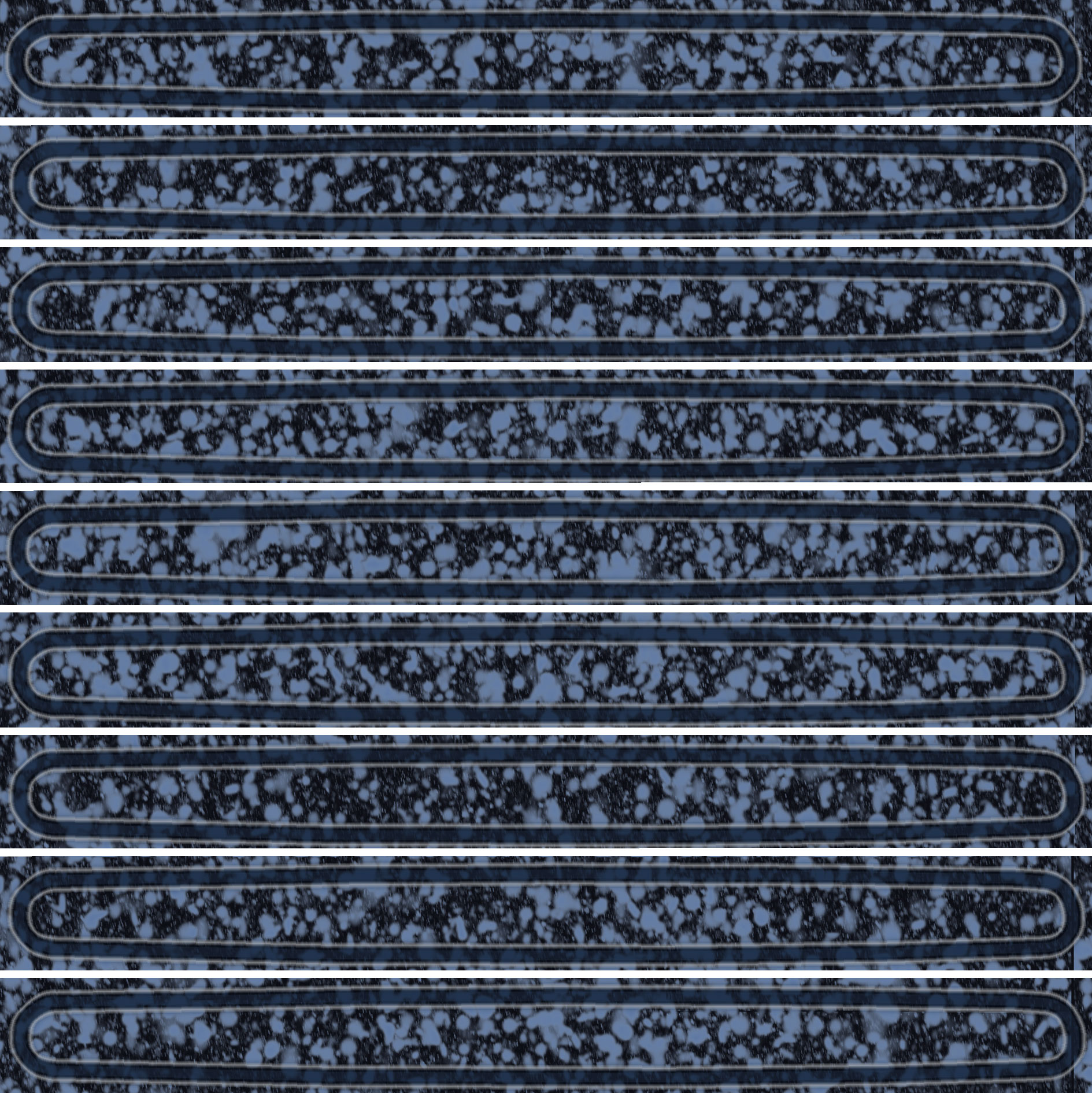 KMD2SOB004BN Декор чипсет Далия синий глянцевый 20x20x0,95 Kerama Marazzi
