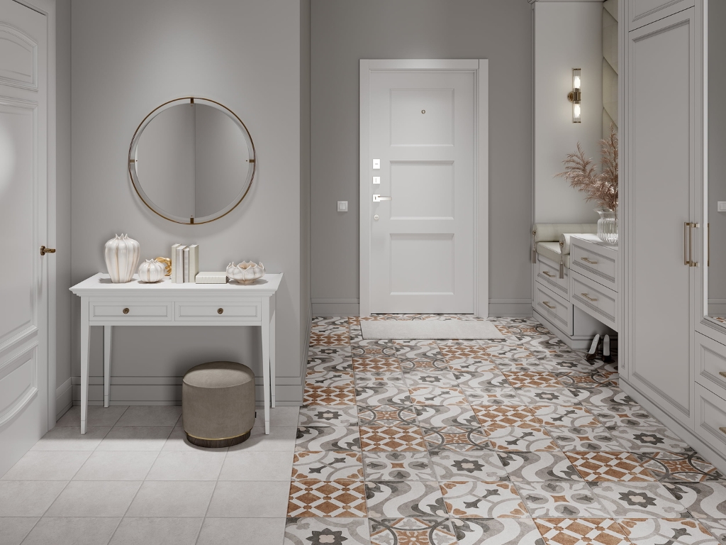 CP4A156 Carpet ступень темно-бежевый 29,8x29,8 Cersanit