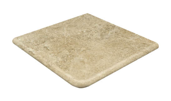 Petra Esquina Redondeada Ocre Antislip 31.5x31.5 Gres de Aragon