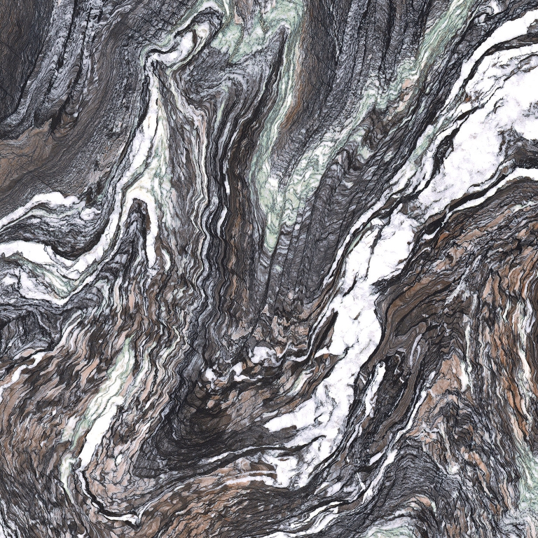 764082 Policroma Cipollino Glossy Ret 6mm 120x120 Cedit