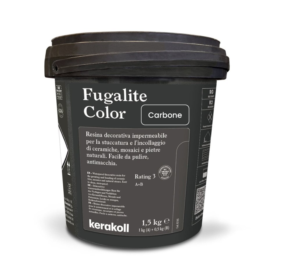 Эпоксидная затирка Fugalite Color Carbone 1,5 кг Kerakoll