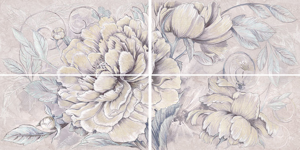 DELICATO BOUQUET PERLA 126*63 Керлайф