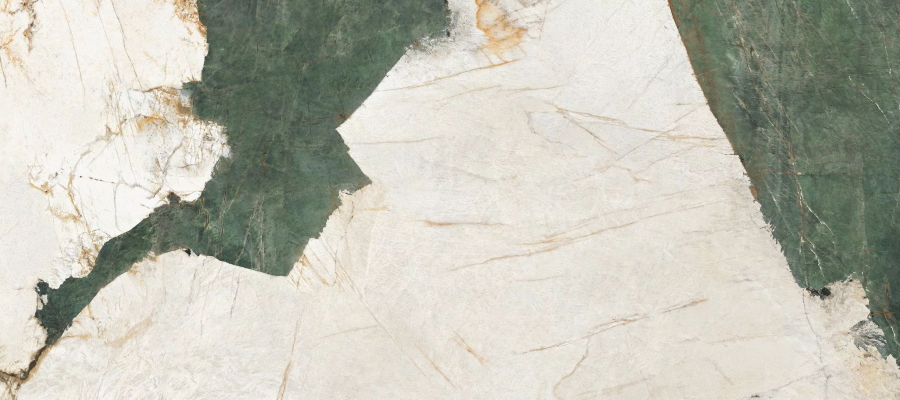 774601 Heritage Luxe Aqua Glossy 80x180 Rex Ceramiche