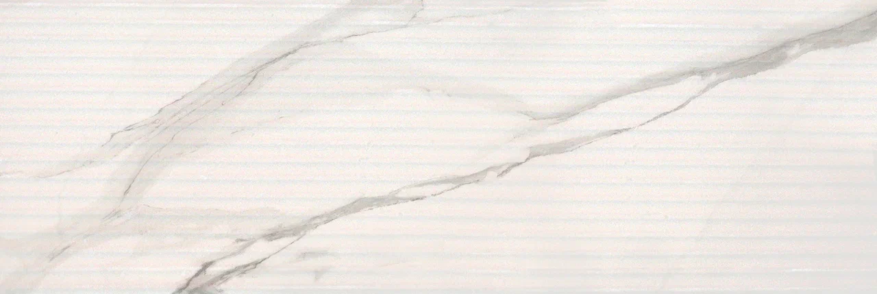 674 Amina Calacatta Relief 29,5х89,5 Eurotile Ceramica