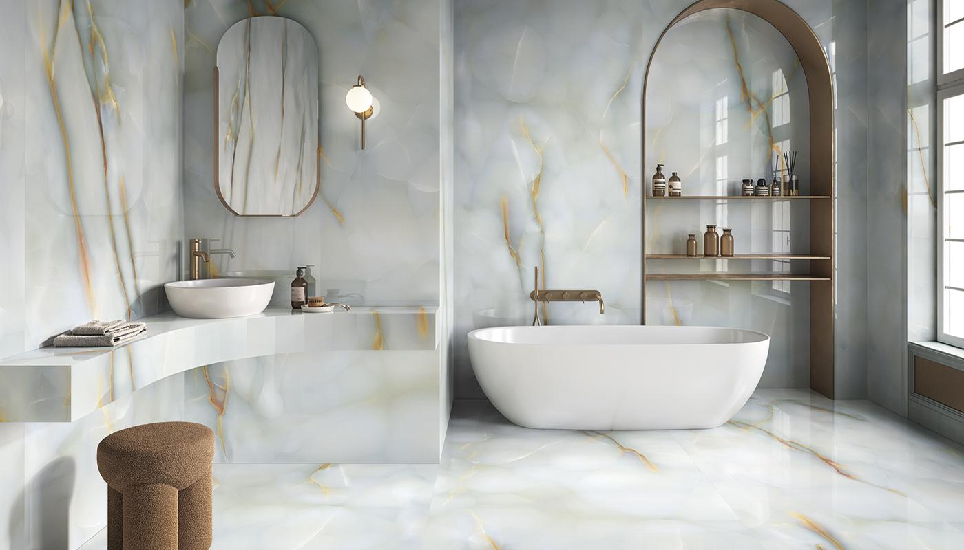 EMMP Tele Di Marmo Pure Onyx Miele Full Lappato 9mm 60x120 Emilceramica