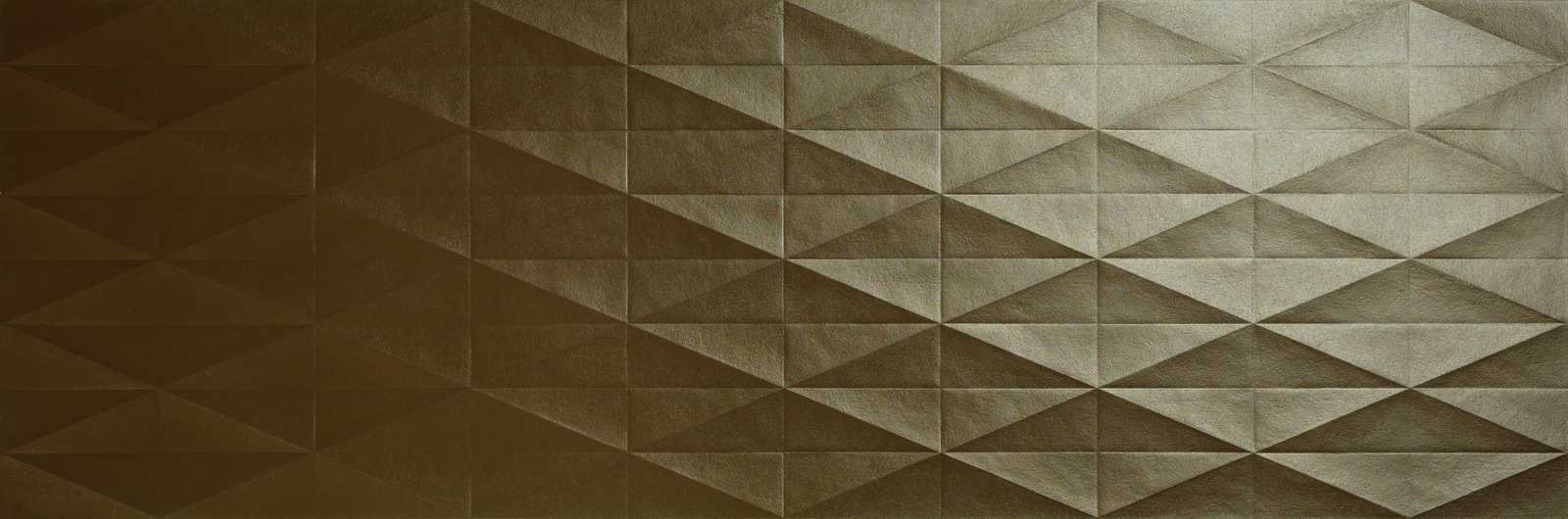 M1AE Eclettica Bronze Struttura Diamond 3D Rett 40x120 MARAZZI Italy