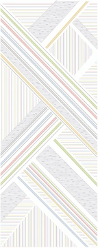 00-00109240 Плитка Палитра декор люмос 20,1x50,5 Azori