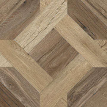 0005047 Керамогранит Nordik Wood MANSION GOLD/BROWN 60X60 Flaviker