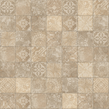 1006827 Керамогранит Pomposa Dec. Mix Argilla 20х20 Isla Tiles