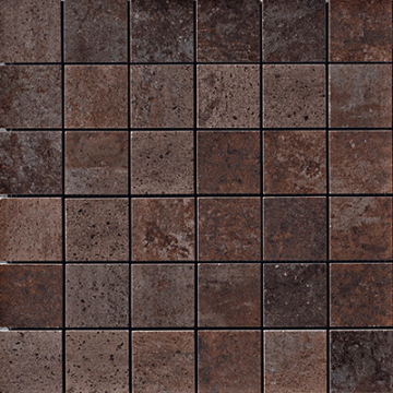 1062373 Мозаика Mosaico Costruire Metallo Ruggine 30х30 Serenissima Cir