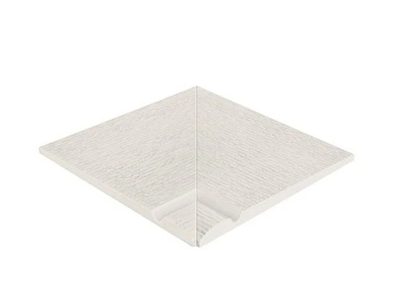 107-2000IK Керамогранит Внутренний угловой элемент поручней Apache Unglazed 32,5x32,5 Serapool