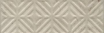 11210R/4 Плитка Бордюр Карму бежевый матовый обрезной 30х9,6 Kerama Marazzi