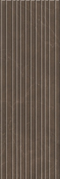 12096R Плитка Низида коричневый структура обрезной 25х75 Kerama Marazzi