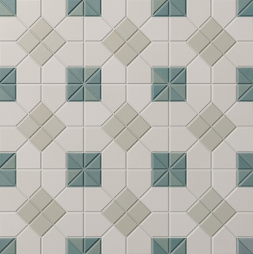 127476 Керамогранит TESSERAE SUIT MARINO 28x28 WOW