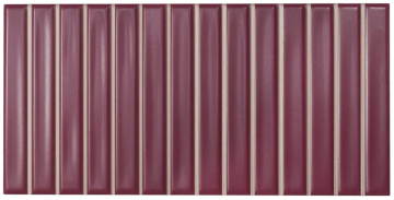 128696 Плитка Sweet Bars Berry Matt 12,5x25 WOW