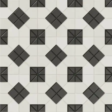 130012 Керамогранит Tesserae Suit B&W 28x28 WOW