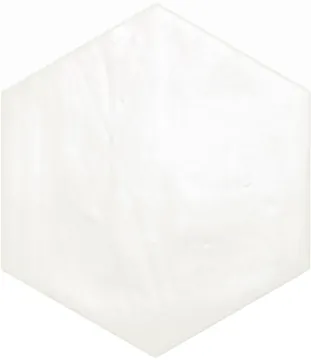 130056 Плитка Spark Hex White Matte 15x17.3 DNA Tiles