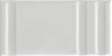 206010 Плитка Grooves White Matte Decoro 7,5x15 La Fabbrica Ceramiche