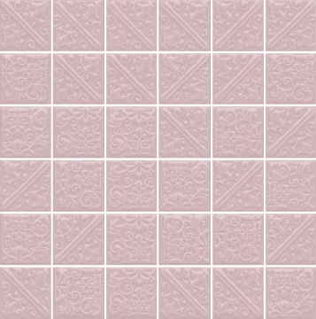21027 Плитка Ла-Виллет розовый светлый 30.1*30.1 Kerama Marazzi