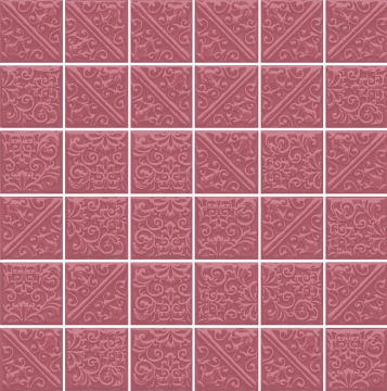 21028 Плитка Ла-Виллет розовый 30.1*30.1 Kerama Marazzi