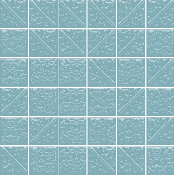 21030 Плитка Ла-Виллет бирюзовый темный 30.1*30.1 Kerama Marazzi
