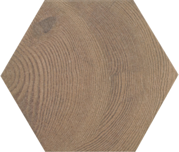 21630 Керамогранит HEXAWOOD Old 17.5x20 EQUIPE