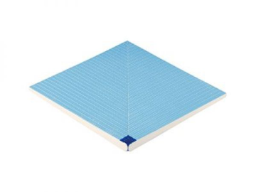 217-2027 IK Ступени Внутренний угол противоскользящей угловая ступени-L Cobalt-Light Blue 30х30 Serapool