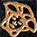 240393 Керамогранит MARBLE TOZZETTO MEDUSA NERO SAB 2,7x2,7 Versace (Gardenia Orchidea)