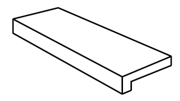 25203 Ступени P.V.Ground Silver SF/20X60/R 20x60 Peronda