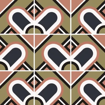 27698 Керамогранит Bauhome Blume Cold 20х20 EQUIPE