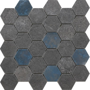 27956 Мозаика D.GRUNGE ANTH HEXA/AS/28.3X29.4/C 28.3x29.4 Peronda