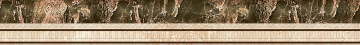 283 Плитка Бордюр Hermitage 4x30 Eurotile Ceramica