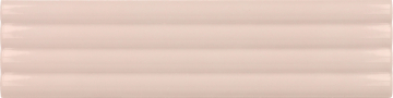 28493 Плитка Costa Nova Onda Pink Stony Glossy 5x20 EQUIPE