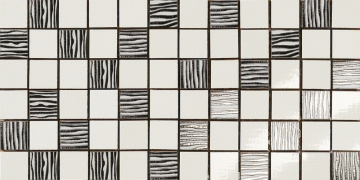 301299 Плитка Alterego Mosaico Platino Bianco 20x40 Dado Ceramica