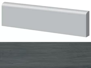 3088044 Керамогранит Tavolato Naturale Antracite Battiscopa 9x120 Casalgrande Padana
