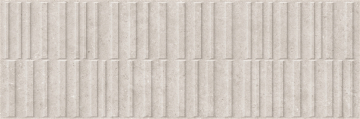 344 Плитка Аляска Лайт рельеф вертикальный 32,5х100 Eurotile Ceramica