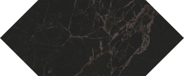 35007 Плитка Келуш черный глянцевый 14х34 Kerama Marazzi