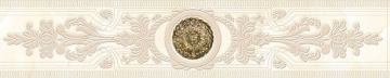 382 Плитка Бордюр Lolita Центр 8x40 Eurotile Ceramica