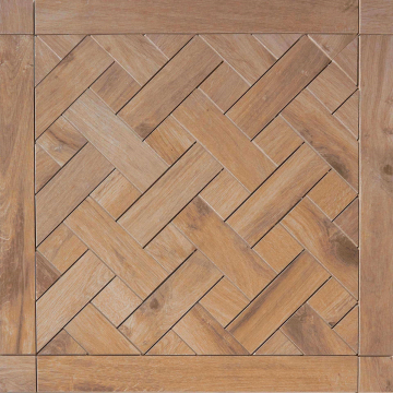 3951643 Керамогранит Tavolato Naturale Marrone Chiaro Cassettone 60x60 Casalgrande Padana