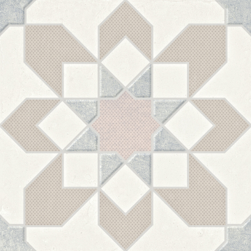 39601 Керамогранит Doha Taupe Flower SP/22,3 22,3x22,3 Harmony