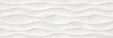 40307 Плитка Ground White Decor/33,3X100X0,98/R 33,3x100 Peronda