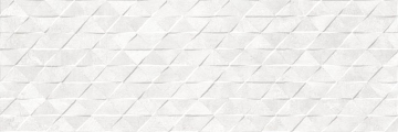 40442 Плитка Downtown White Triangle SP/33,3X100X0,98/R 33,3x100 Peronda